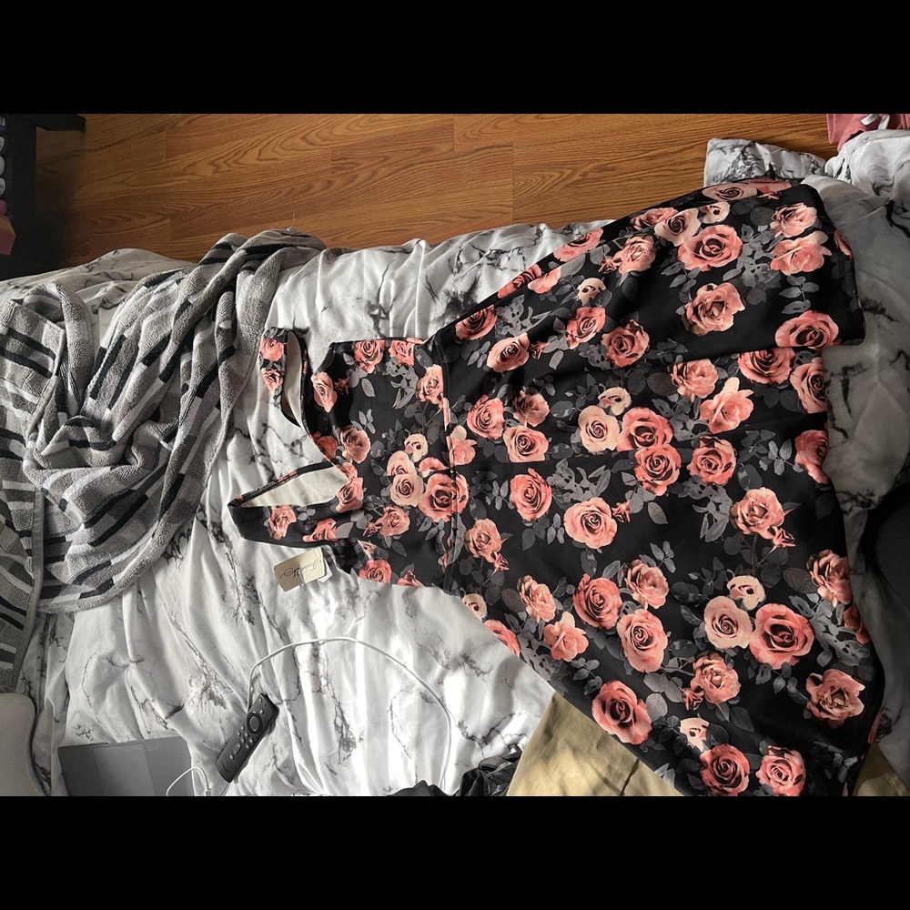 Floral Skater Dress